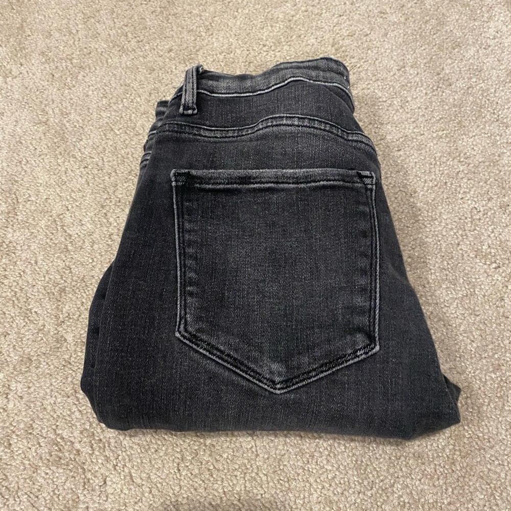 Flying monkey faded black jeans